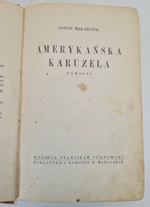 MAKARCZYK Janusz - AMERICAN CARousel Novel.