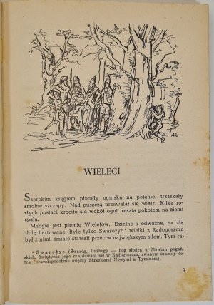 PAUKSZTA Eugeniusz - KARTKI ZIEMI LUBUSKIEJ Illustrations by Antoni Uniechowski Edition I.