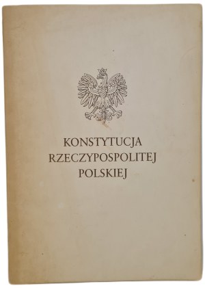 CONSTITUTION OF THE REPUBLIC OF POLAND (with an introduction by President Kwasniewski).