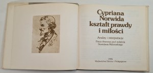 CYPRIANA NORWID'S CHURCH OF TRUTH AND LOVE Analyses and interpretations - collective work