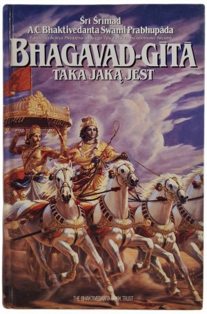 Siri Srimad - BHAGAVAD-GITA AS IT IS Complete edition with original Sanskrit text.