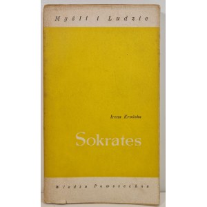 KROŃSKA Irena - SOKRATES cykl Myśli i Ludzie, WYDANIE z 1967 roku