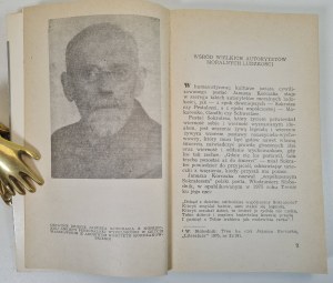 WOŁOSZYN Stefan - KORCZAK cycle of Thoughts and People, ed.1982