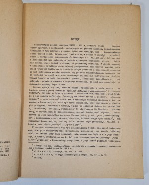 URBANIAK Józef - CONSERVATISM IN THE SOCIO-philosophical views of Henryk Rzewuski, ed.1979