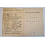 SCHROEDER Artur - ROZKAZ, Spółka Nakładowa Odrodzenie, Lwów