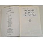 SŁOWNIK JĘZYKA POLSKIEGO PWN Tom I-III, wyd.1988