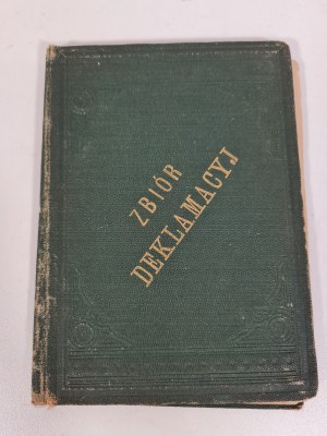 A COLLECTION OF DECLAMATIONS Part I, Wyd.1891 [Pocket Bible].