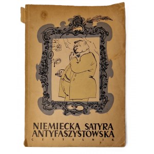 NIEMIECKA SATYRA ANTYFASZYSTOWSKA Wyd.1951