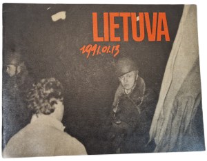 LITHUANIA/ LIETUVA 1991.01.13 in Lithuanian-Russian-English [PHOTOGRAPHS].