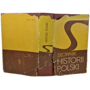 SŁOWNIK HISTORII POLSKI, wyd. 1973