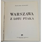 KOBIELSKI Dobrosław - WARSZAWA Z LOTU PTAKA, Wydanie 1 z 1971 roku [album]