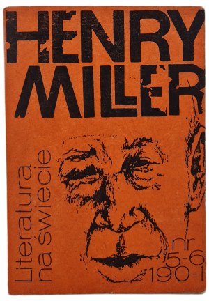 Henry Miller - LITERATURE ON THE WORLD 1987 monthly no. 5-6 (190-191) Warsaw May-June 1987