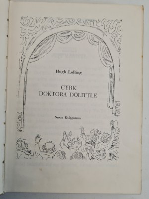 LOFTING Hugh - THE CYRK OF DOCTOR DOLITTLE, published 1974 Illustrations by Lengren