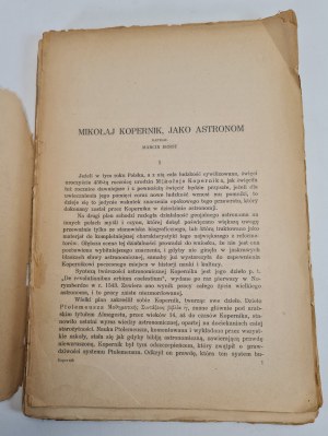 MIKOŁAJ KOPERNIK - collective work, Książnica Polska, Lviv- Warsaw 1924 [destrukt].