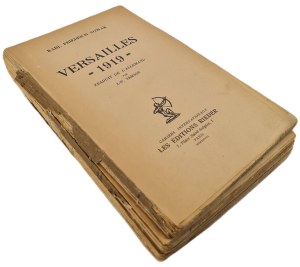NOWAK Karl Friedrich - VERSAILLES 1919 in French [destrukt].