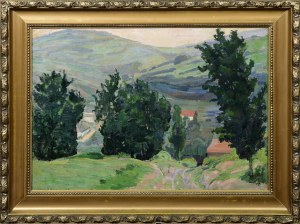 Kazimierz STRZEMIŃSKI (1888-1938), View of the Polonina, 1928