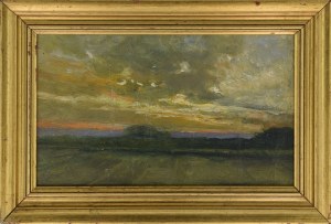 Wacław CHODKOWSKI (1878-1953), Landscape at sunset, 1920