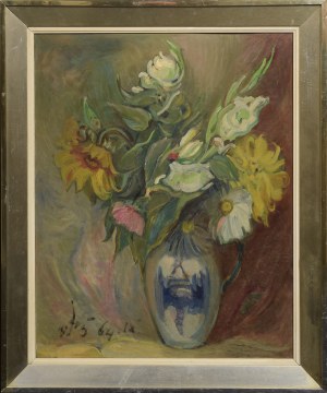 Jozef KIDOÑ (1890-1968), Flowers, 1964