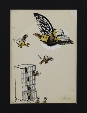 Jerzy FLISAK (1930-2008), Birds - Polish version