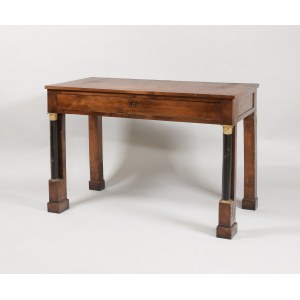 Late classical style auxiliary table