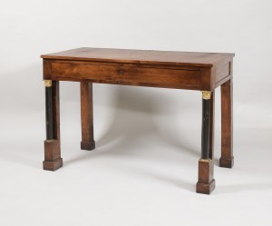 Late classical style auxiliary table