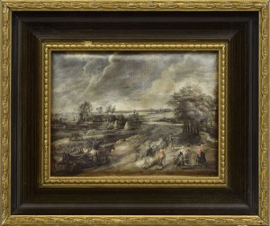 Artist unspecified according to Rubens, Return of peasants from work