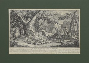 Johann Elias RIDINGER (1698-1767), Deer Hunting