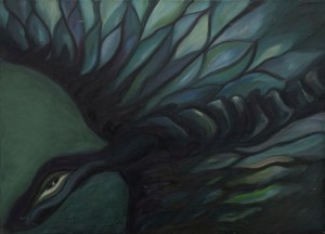 Artist unrecognized, 20th century, Blue bird