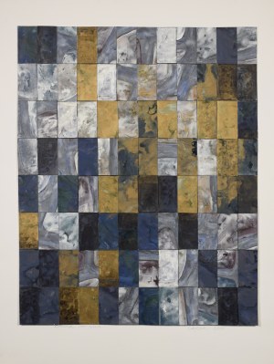 Gerhard LAETSCH (20th-20th century), Collage for Nina, 2000