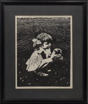 Artist unrecognized, 20th century, On a meadow