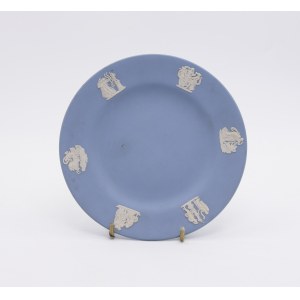 WEDGWOOD, Talerzyk z klasycystycznymi aplikacjami