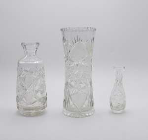 Set of three vases - matched