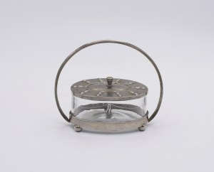 Sugar bowl / box of chocolates with stem