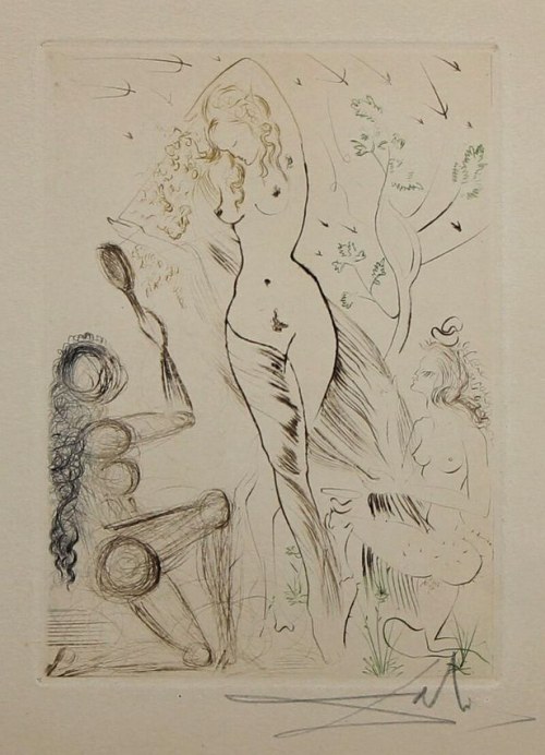 Salvador Dalí (1904-1989), Blanchfleur, 1974