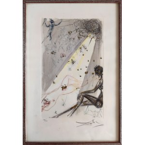 Salvador Dali (1904-1989), La Jeune Fille de Jérusalem, lata 70. XX w.