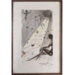 Salvador Dali (1904-1989), La Jeune Fille de Jérusalem, lata 70. XX w.