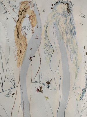 Salvador Dali (1904-1989), Three Graces, 1970s.