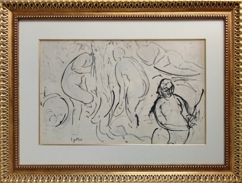 Leopold Gottlieb (1879-1933), Kąpiące się kobiety