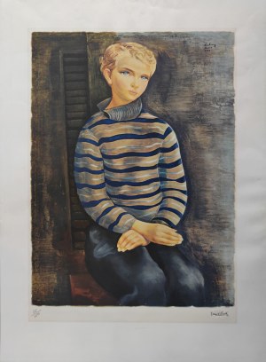 Moses Kisling (1891-1953), Portrait of a boy