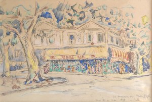 Paul Signac (1863-1935), Van Gogh House in Arles, ca. 1950.