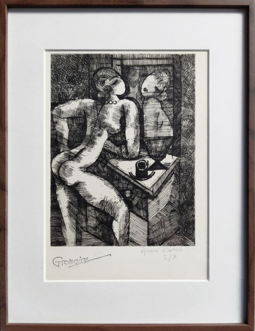Marcel Gromaire (1892-1971), Nu se mirant