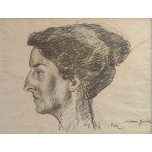 Jean Peske (1870-1949), Portret Madame Guihol, 1914
