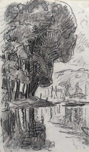 Jean Peske (1870-1949), Landscape with Trees