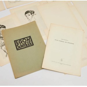 Egon Schiele (1890-1918), Portfolio (24 prints), 1951