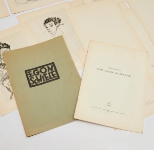 Egon Schiele (1890-1918), Portfolio (24 prints), 1951