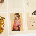 Egon Schiele (1890-1918), Portfolio (24 prints), 1951