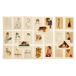 Egon Schiele (1890-1918), Portfolio (24 prints), 1951