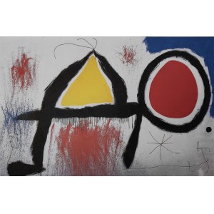 Joan Miro (1893-1983), Postać przed słońcem