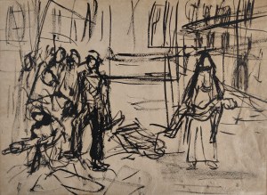 Zygmunt Józef Menkes (1896-1986), Figures, ca. mid-20th century.