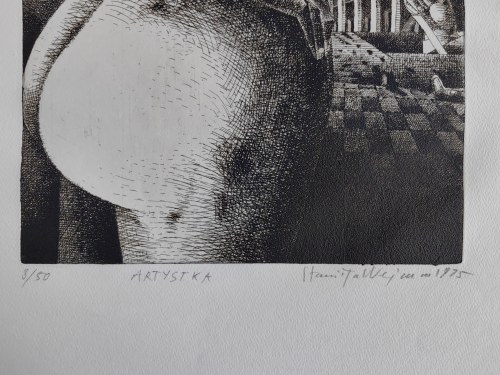 Stanisław Wejman (ur. 1944), Artystka, 1975